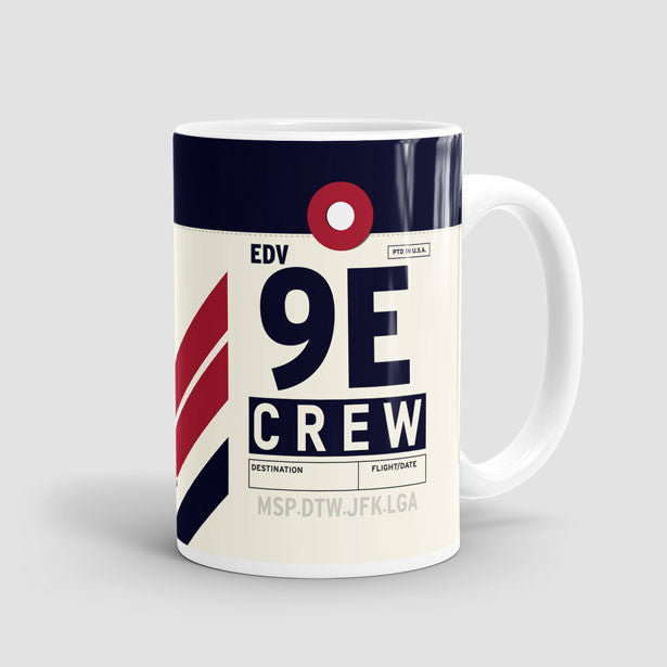9E - Mug - Airportag