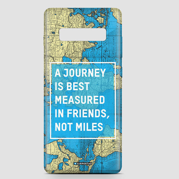A Journey is - World Map - Phone Case - Airportag