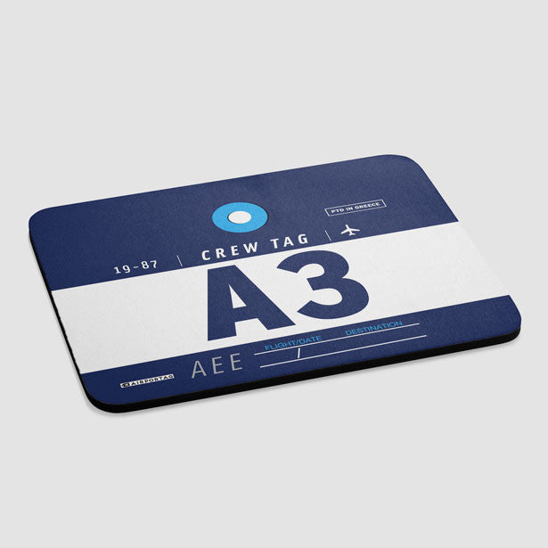 A3 - Mousepad - Airportag