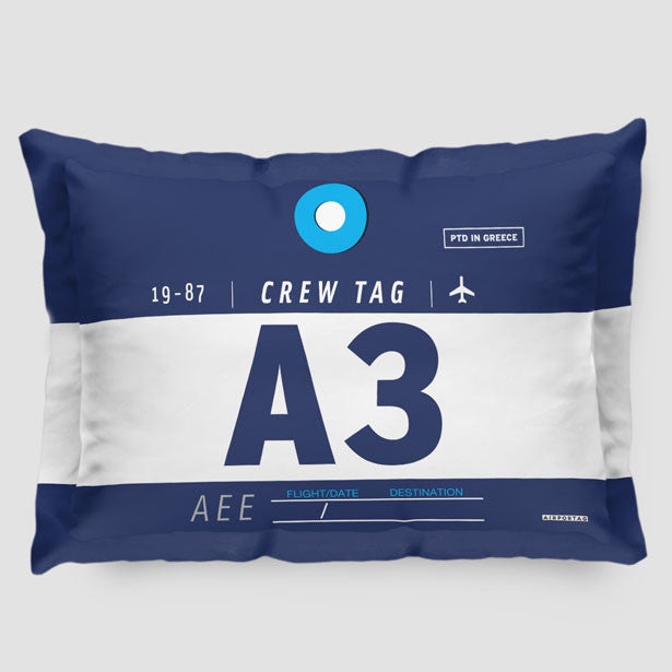 A3 - Pillow Sham - Airportag