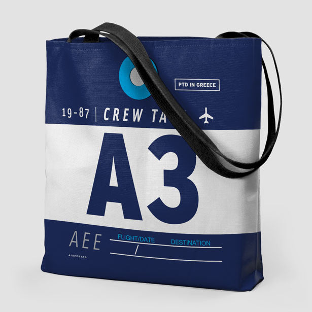 A3 - Tote Bag - Airportag