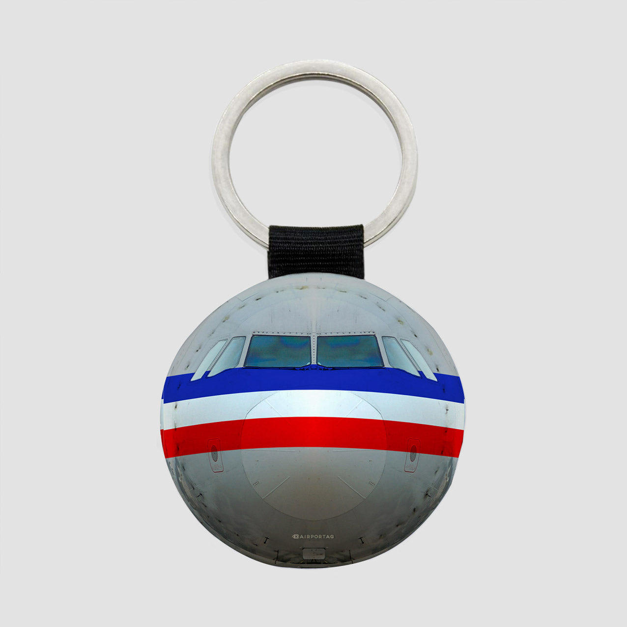 Avion AA - Porte-clés rond
