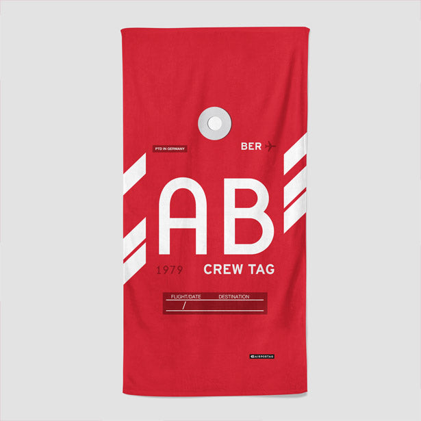 AB - Beach Towel - Airportag