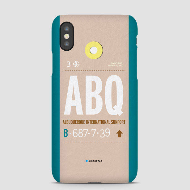 ABQ - Phone Case - Airportag