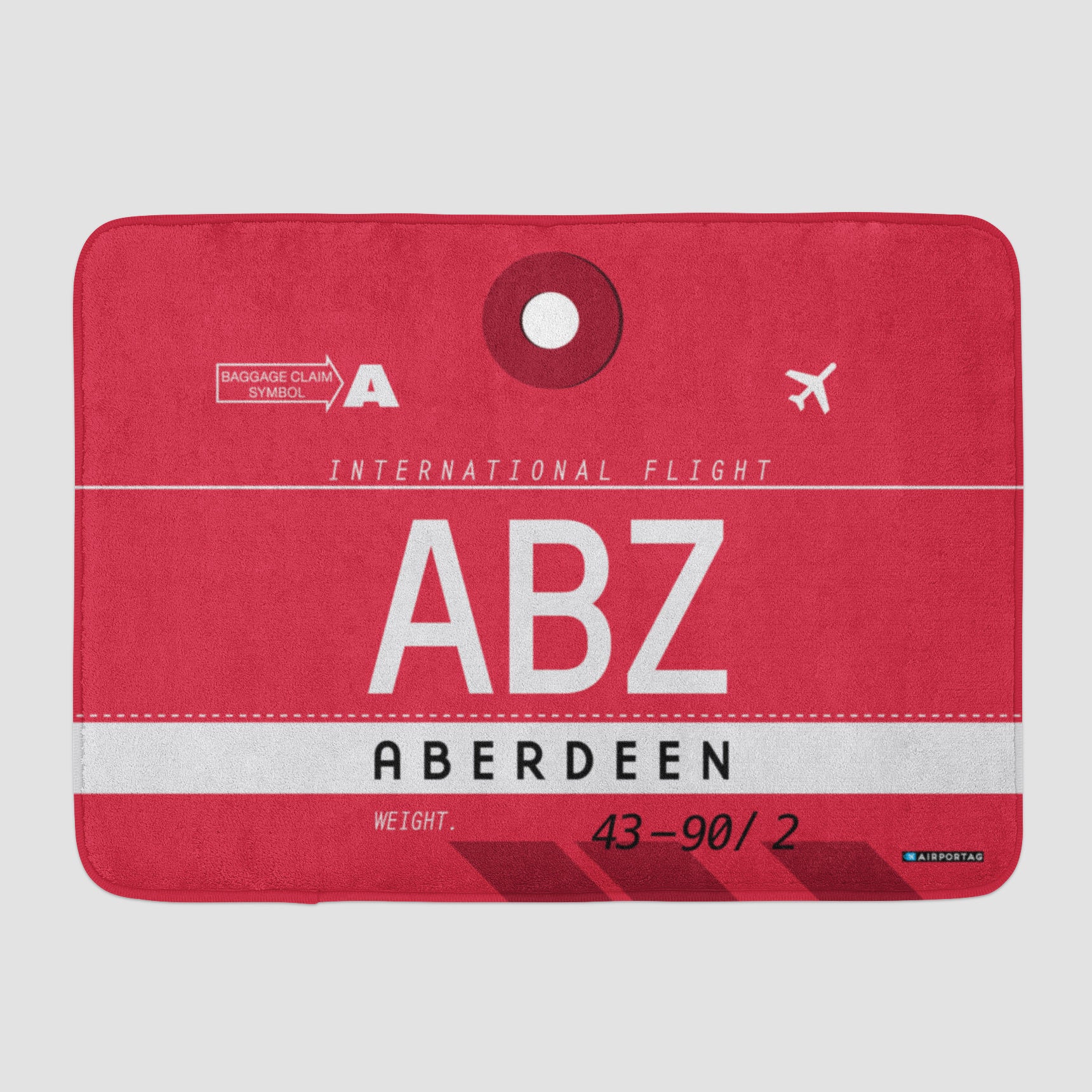 ABZ - Bath Mat - Airportag