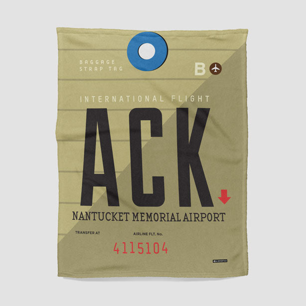 ACK - Blanket - Airportag