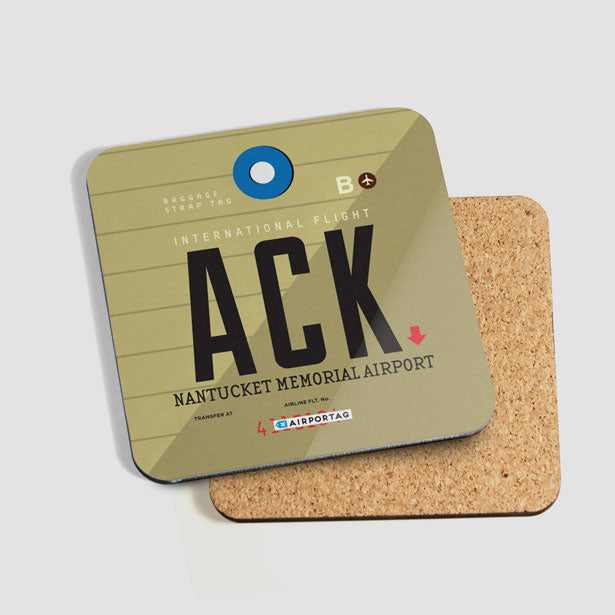 ACK - Coaster - Airportag