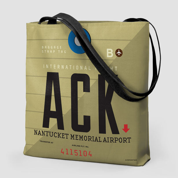 ACK - Tote Bag - Airportag