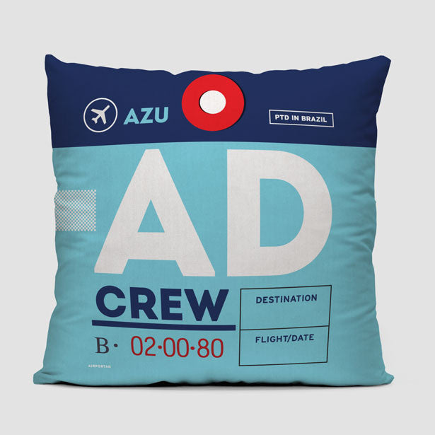 AD - Throw Pillow - Airportag