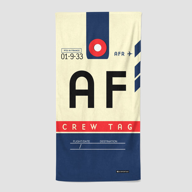 AF - Beach Towel - Airportag