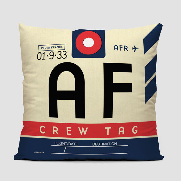 AF - Throw Pillow - Airportag