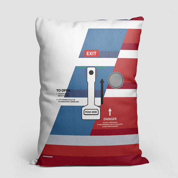 AA Door - Throw Pillow airportag.myshopify.com