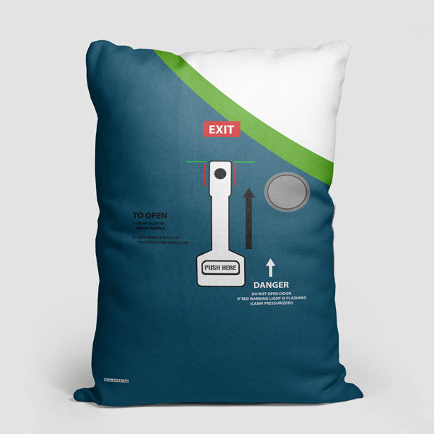 EI Door - Throw Pillow airportag.myshopify.com