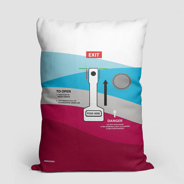 EW Door - Throw Pillow airportag.myshopify.com