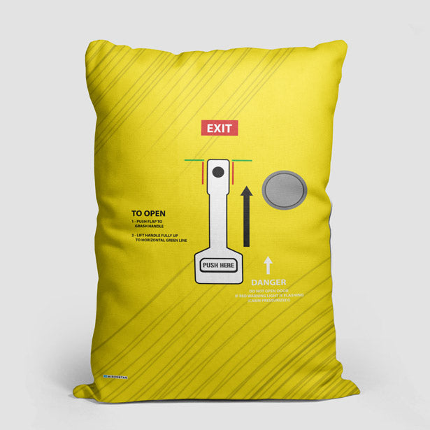 NK Door - Throw Pillow airportag.myshopify.com