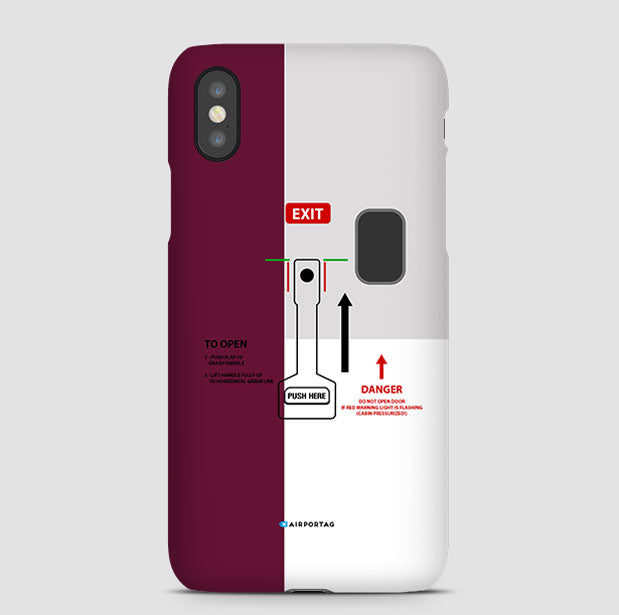 QR Door - Phone Case airportag.myshopify.com