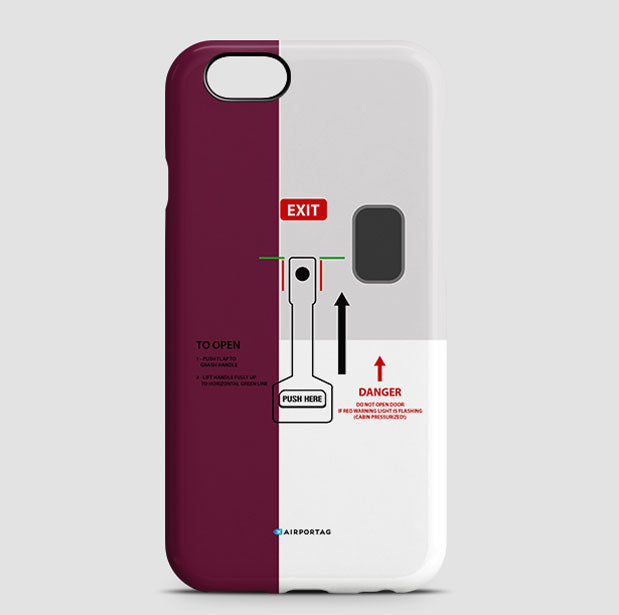 QR Door - Phone Case airportag.myshopify.com