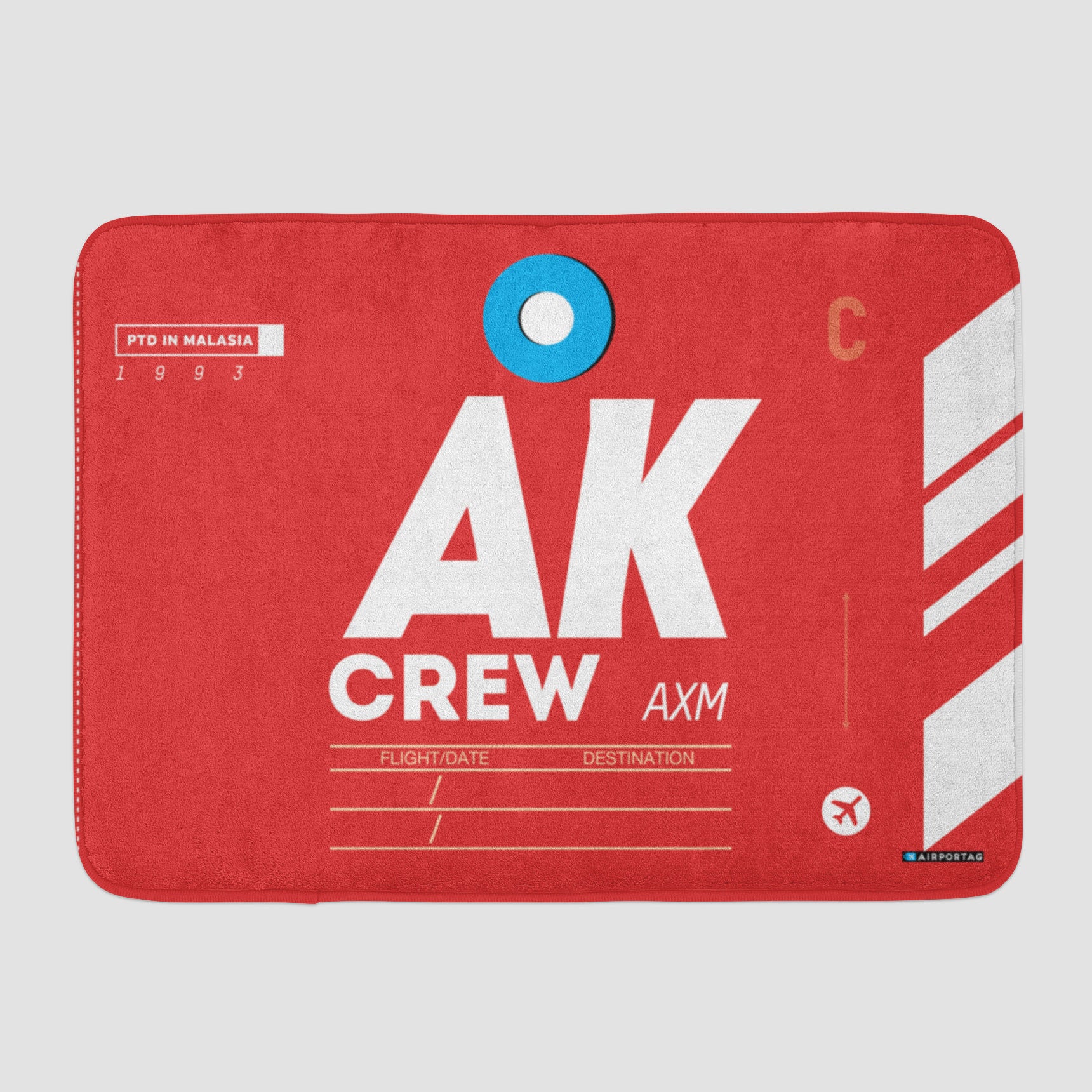 AK - Bath Mat - Airportag