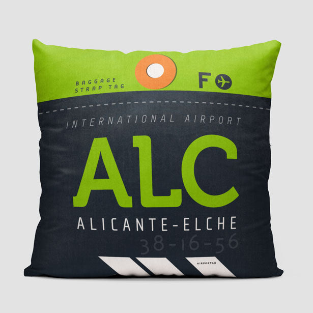 ALC - Throw Pillow - Airportag