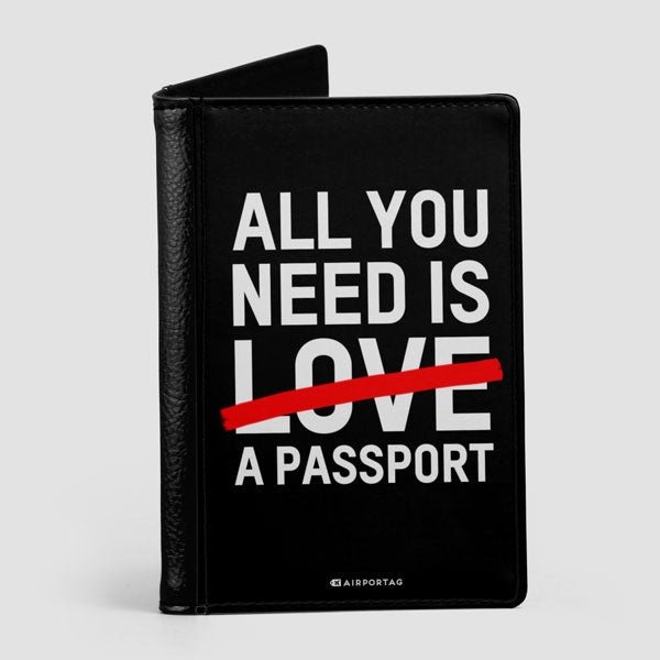 All You Need - Passport Cover airportag.myshopify.com