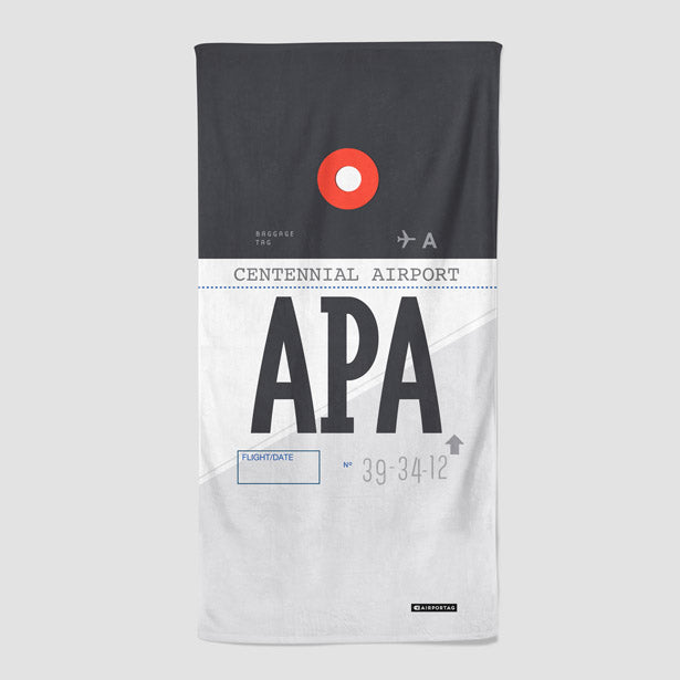 APA - Beach Towel - Airportag