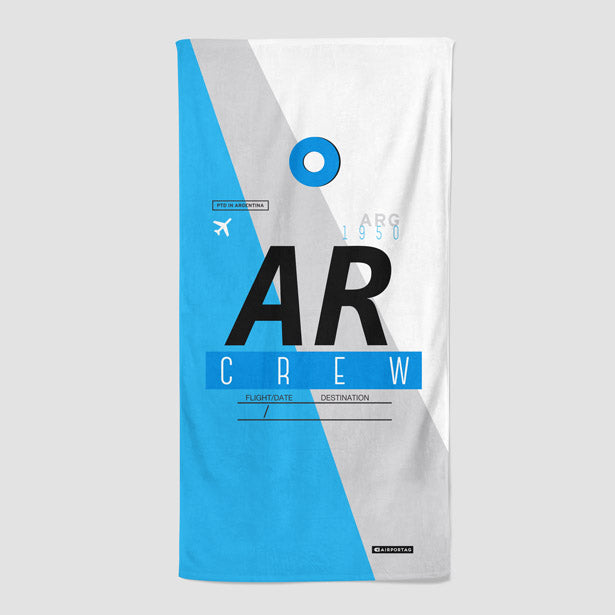 AR - Beach Towel - Airportag