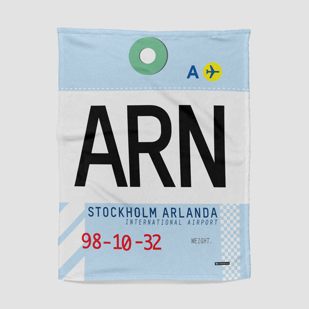 ARN - Blanket - Airportag