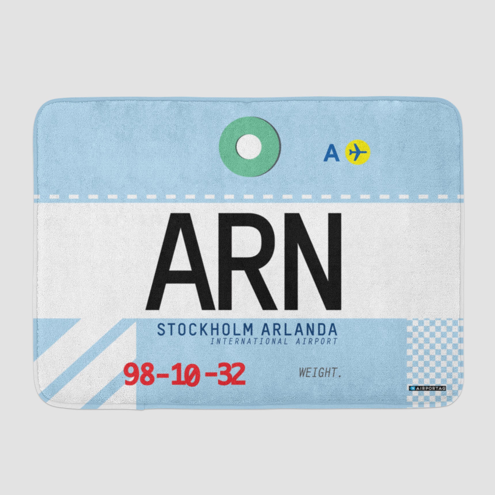 ARN - Bath Mat - Airportag