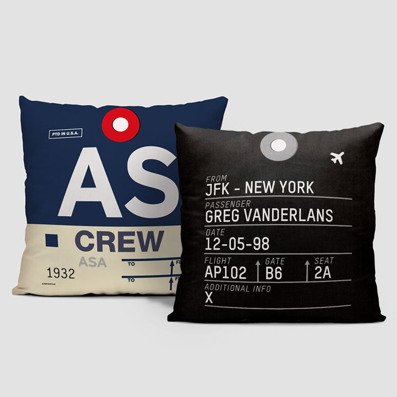 AS - Throw Pillow