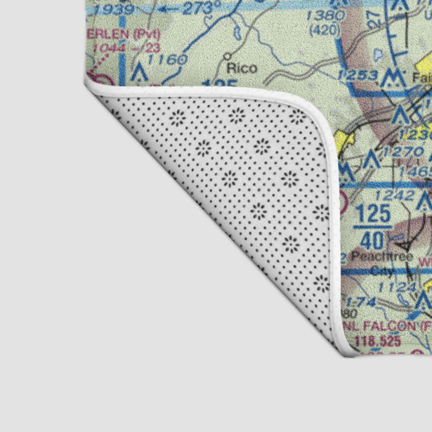 ATL Sectional - Bath Mat - Airportag