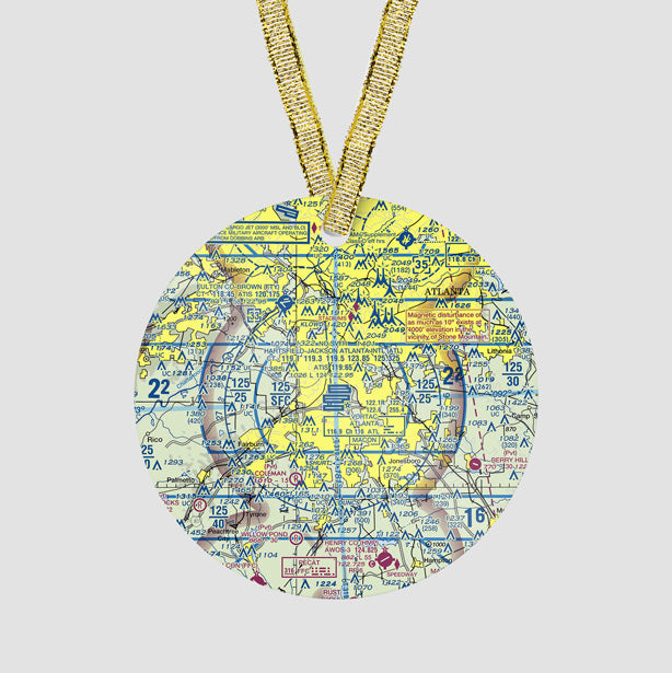 ATL Sectional - Ornament - Airportag