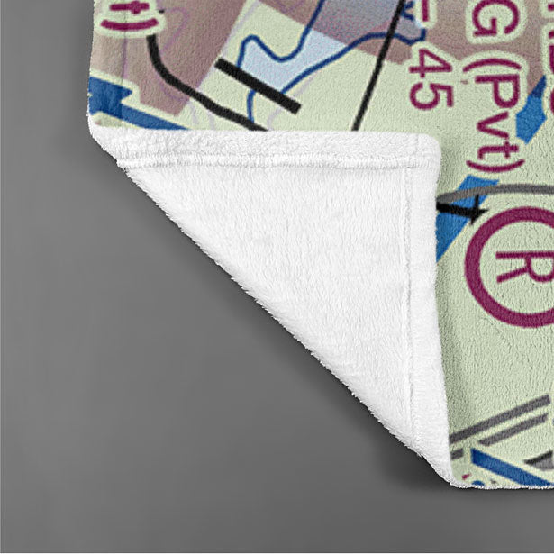 ATL Sectional - Blanket - Airportag