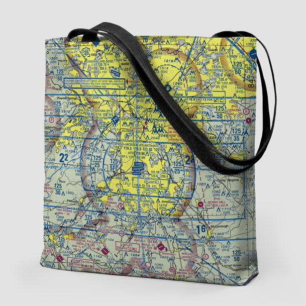 ATL Sectional - Tote Bag - Airportag