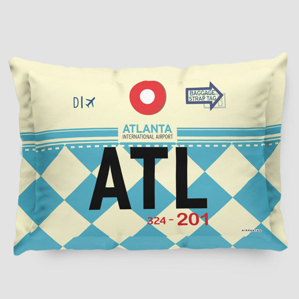 ATL - Pillow Sham - Airportag