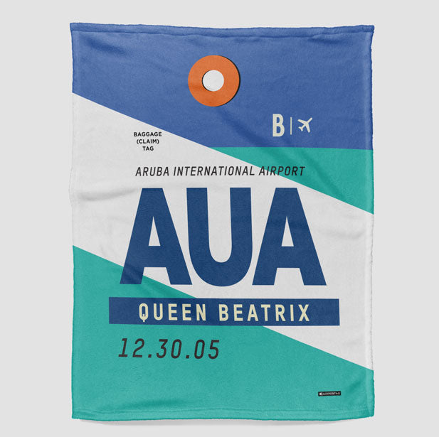 AUA - Blanket - Airportag