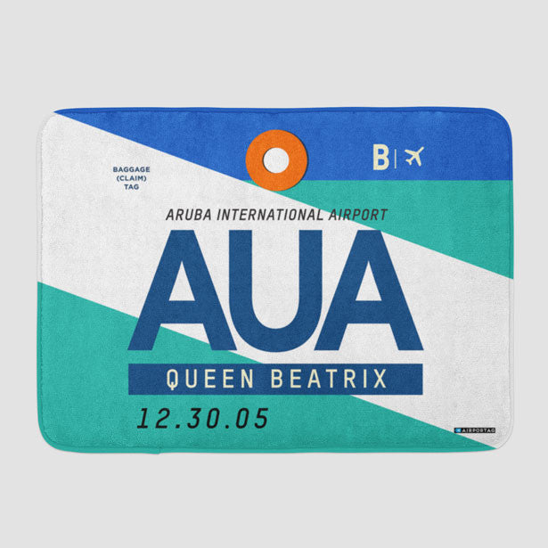 AUA - Bath Mat - Airportag