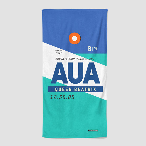 AUA - Beach Towel - Airportag