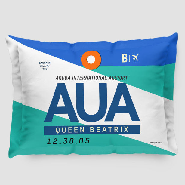 AUA - Pillow Sham - Airportag