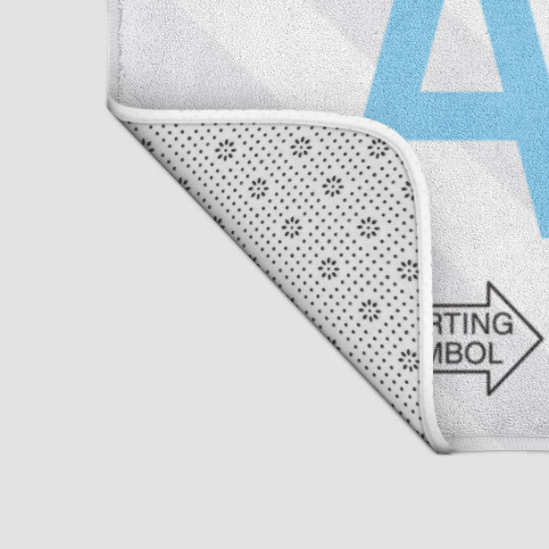 AUH - Bath Mat - Airportag