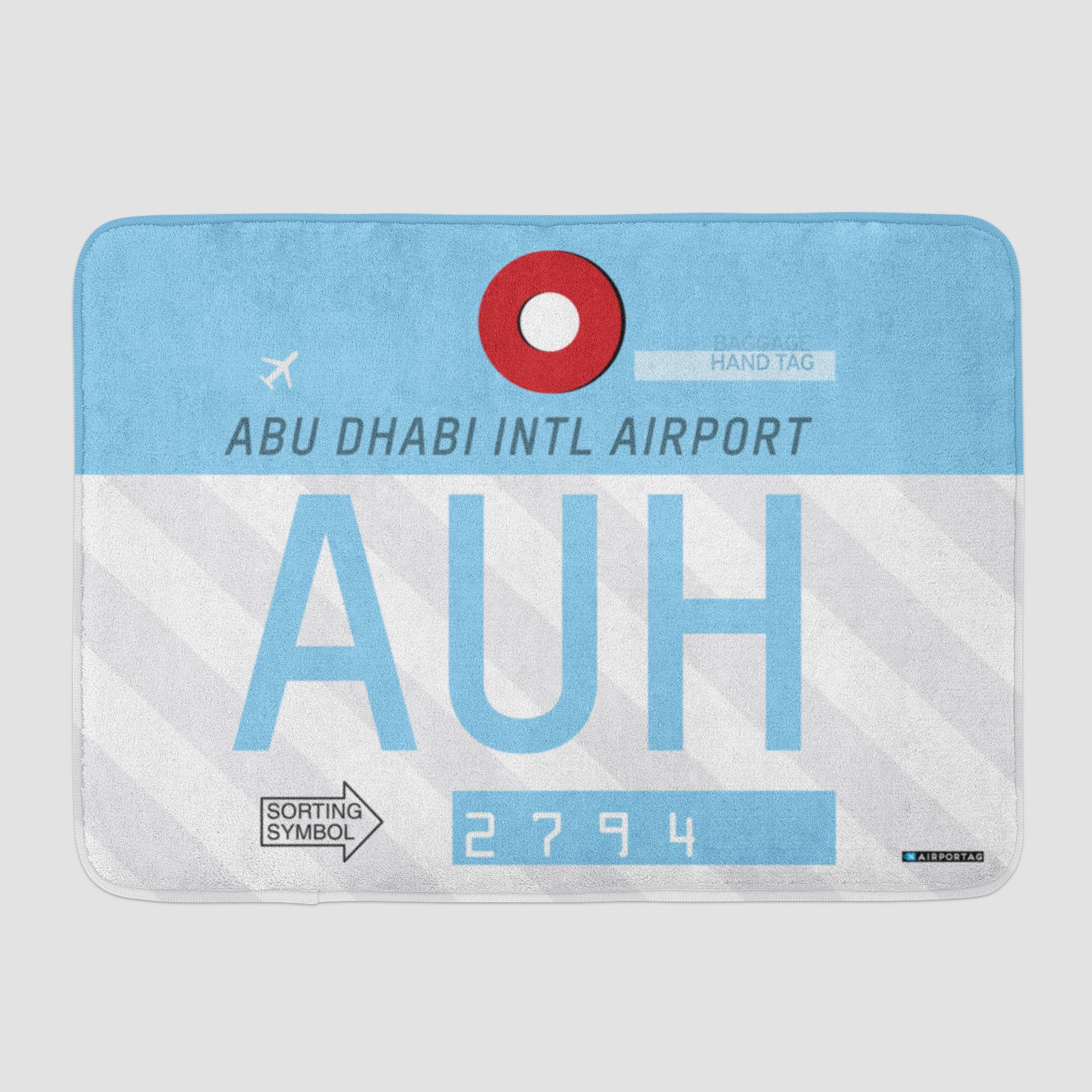 AUH - Bath Mat - Airportag