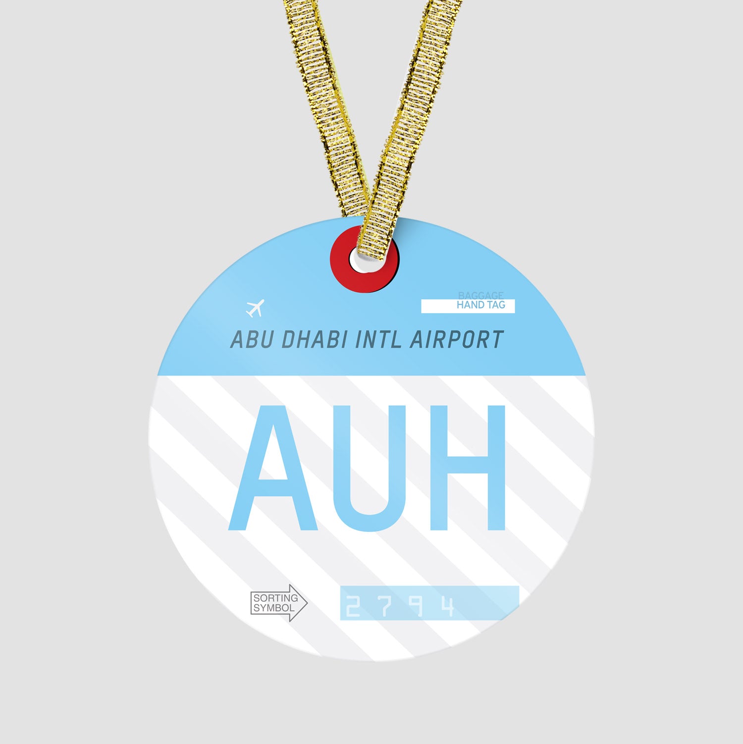 AUH - Ornament - Airportag