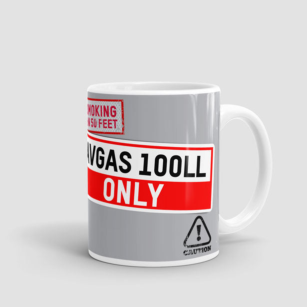 AVGAS Only - Mug - Airportag
