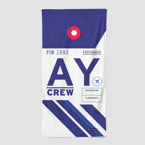 AY - Beach Towel - Airportag