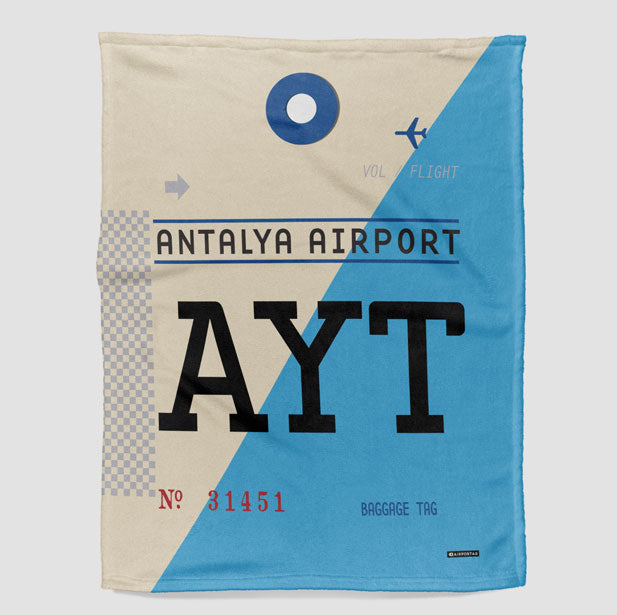 AYT - Blanket - Airportag
