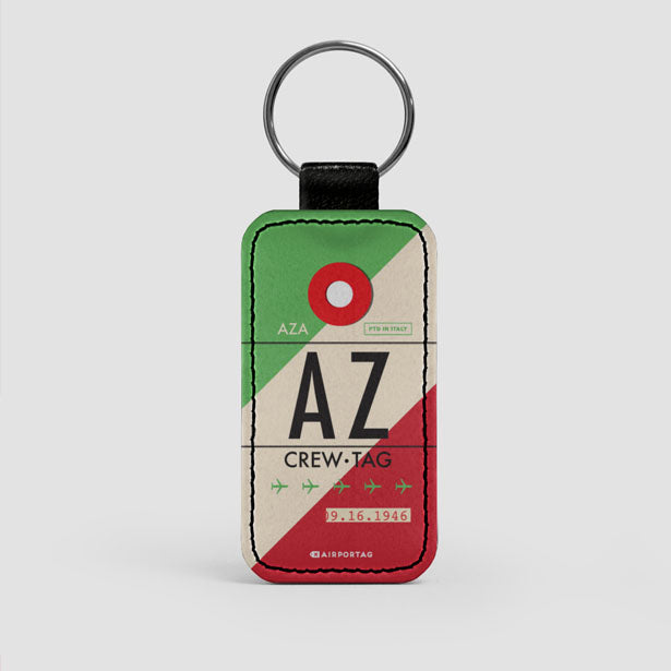 AZ - Leather Keychain - Airportag
