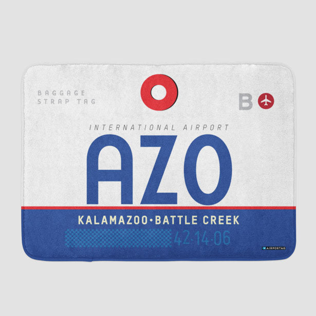 AZO - Bath Mat - Airportag