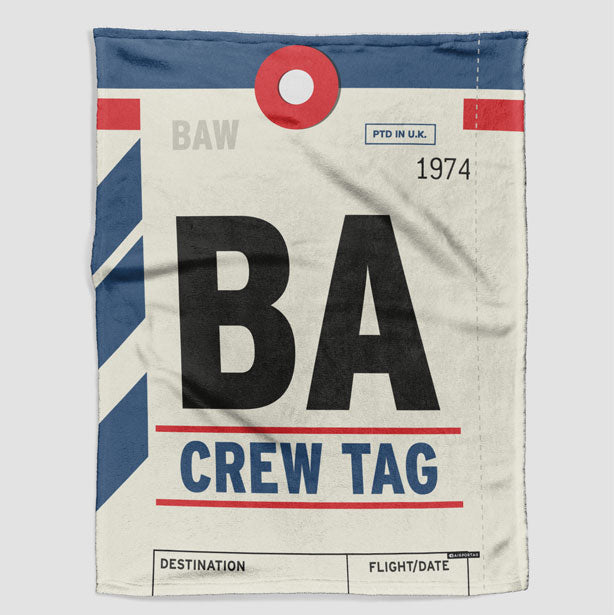 BA - Blanket - Airportag