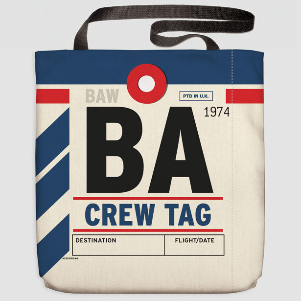BA - Tote Bag - Airportag