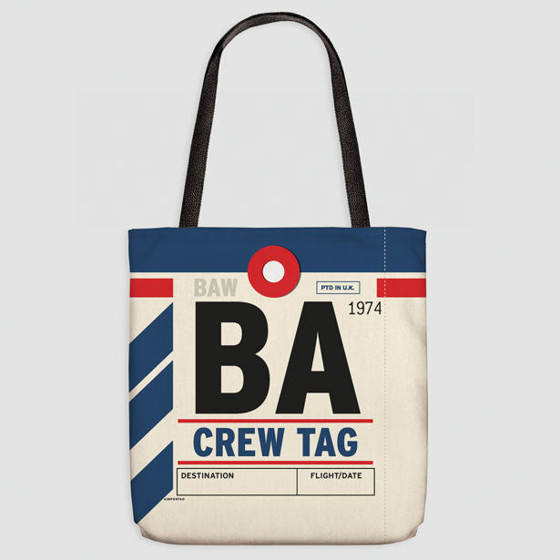 BA - Tote Bag - Airportag