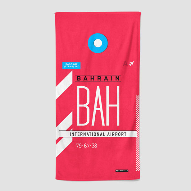 BAH - Beach Towel - Airportag